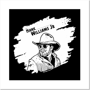 Hank Williams Jr, country music artist Posters and Art